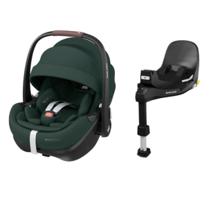 MAXI-COSI Pebble Slide Pro with Family Fix 360 Slide Pro Base "Moss Graphite"